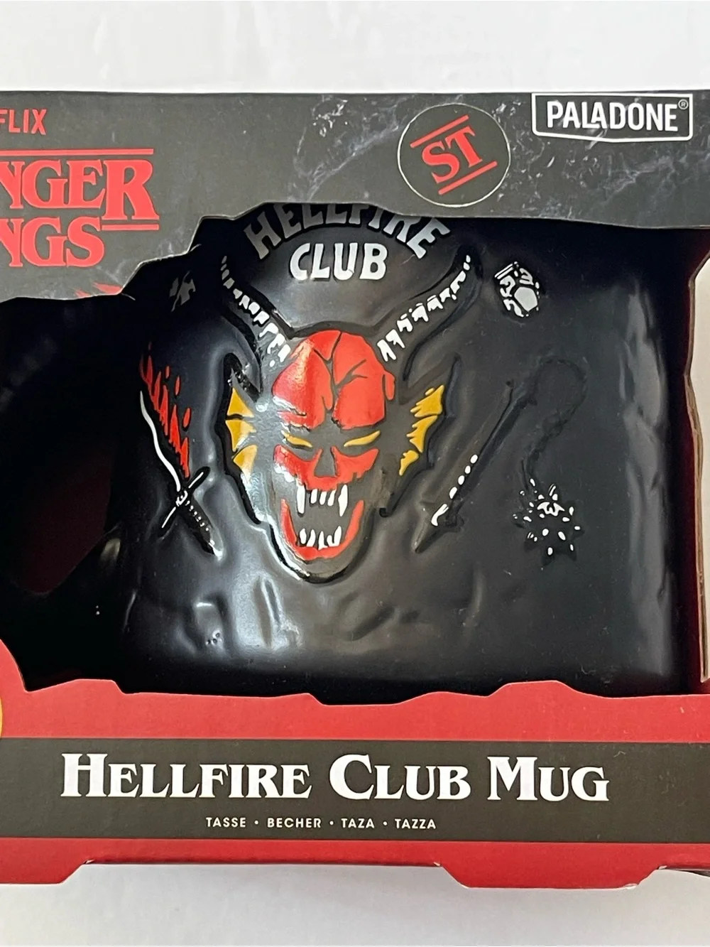 Stranger Things | Hellfire Club Demon Embossed Coffee Mug - Picture 3 of 8